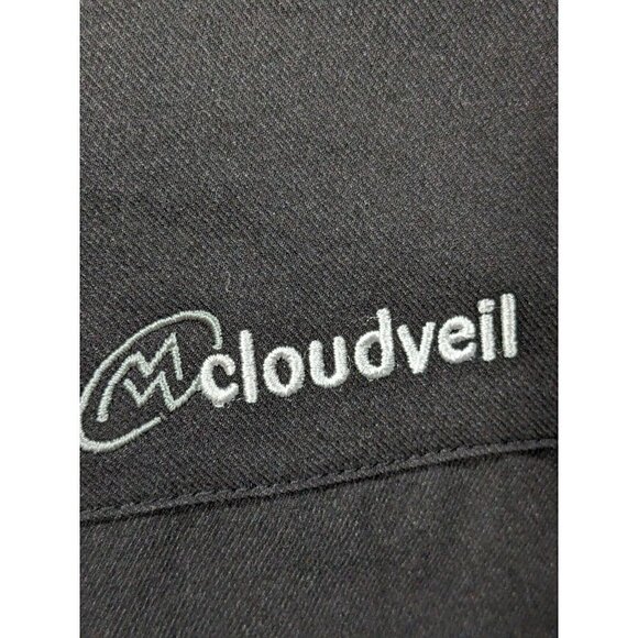 Cloudveil Jacket Mens Large Full Zip Outdoor Pockets Black - Picture 16 of 16